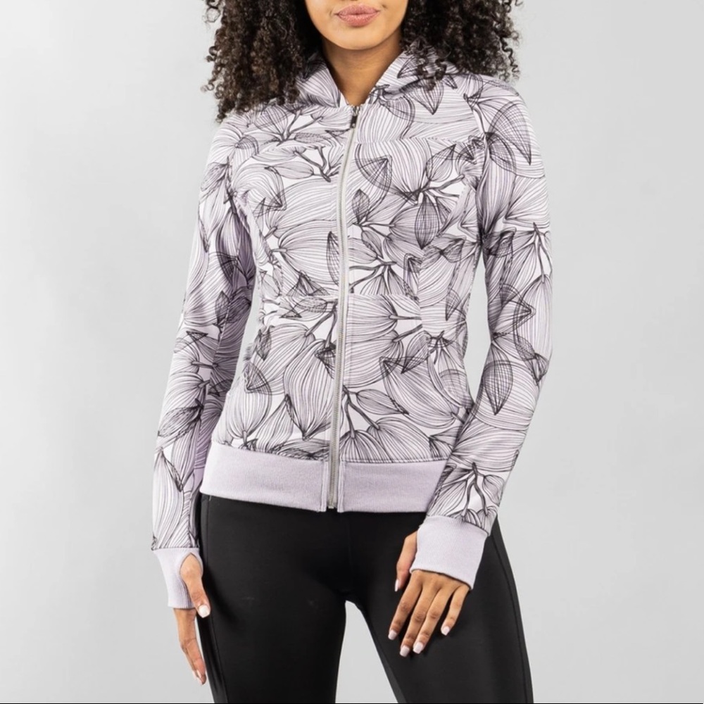 NWT Buffbunny Core Zip Jacket - S - Citrus Lilac